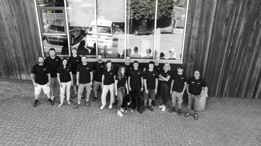 Gesamtes Team Weber