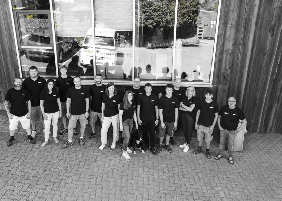 Gesamtes Team Weber