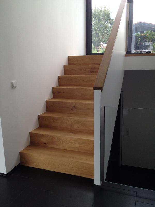 Treppe aus Eiche 
